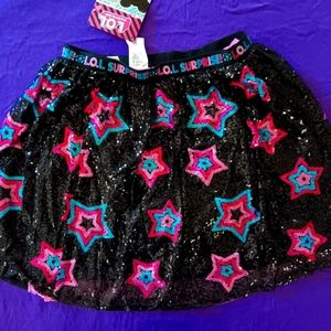 L.O.L Surprise! Dolls Sequin & Tuel skirt Girls XL 14/16  New W/ Tag